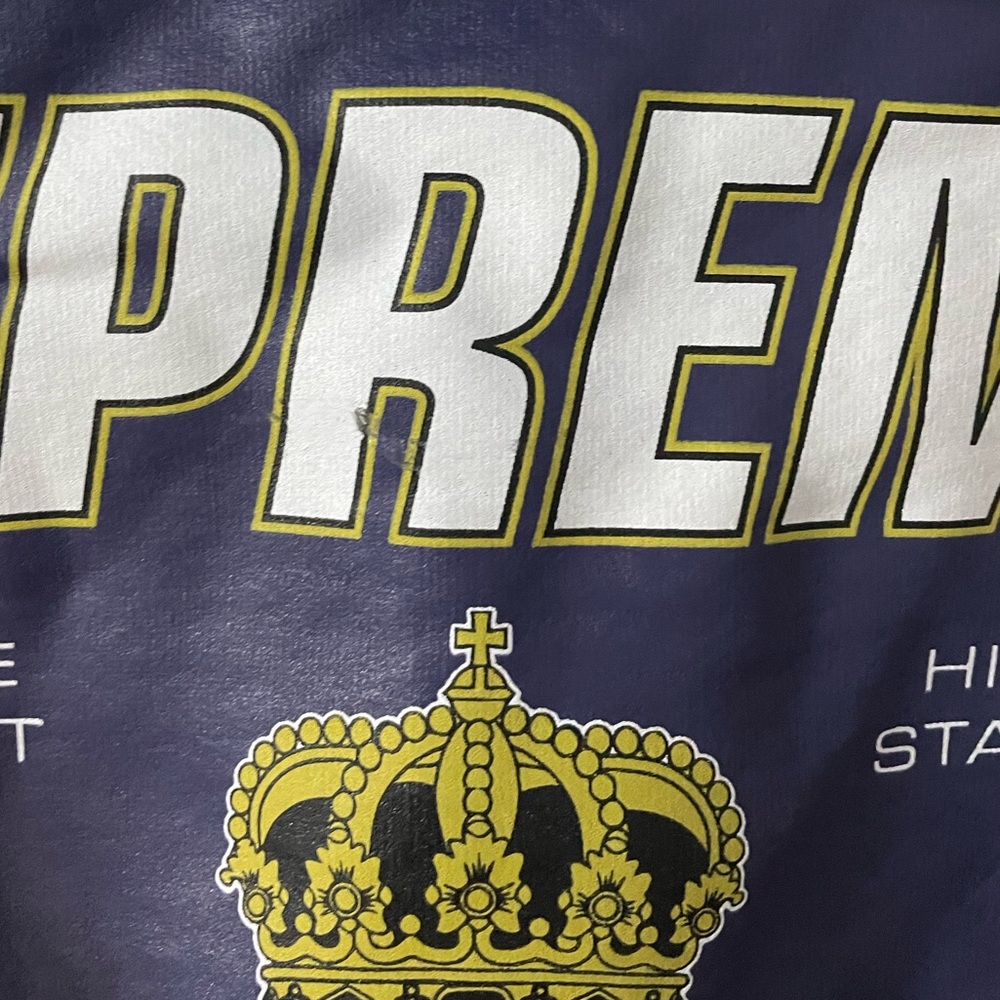 Authentic Supreme Classic Black Hoodie - Picture 7 of 7